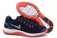 zapatos nike lunarglide+4 hombre 2013 populaire mesh moon france borland red